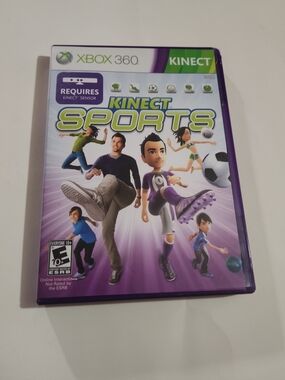 Xbox 360 Kinect Sports Game Case - Purple & White